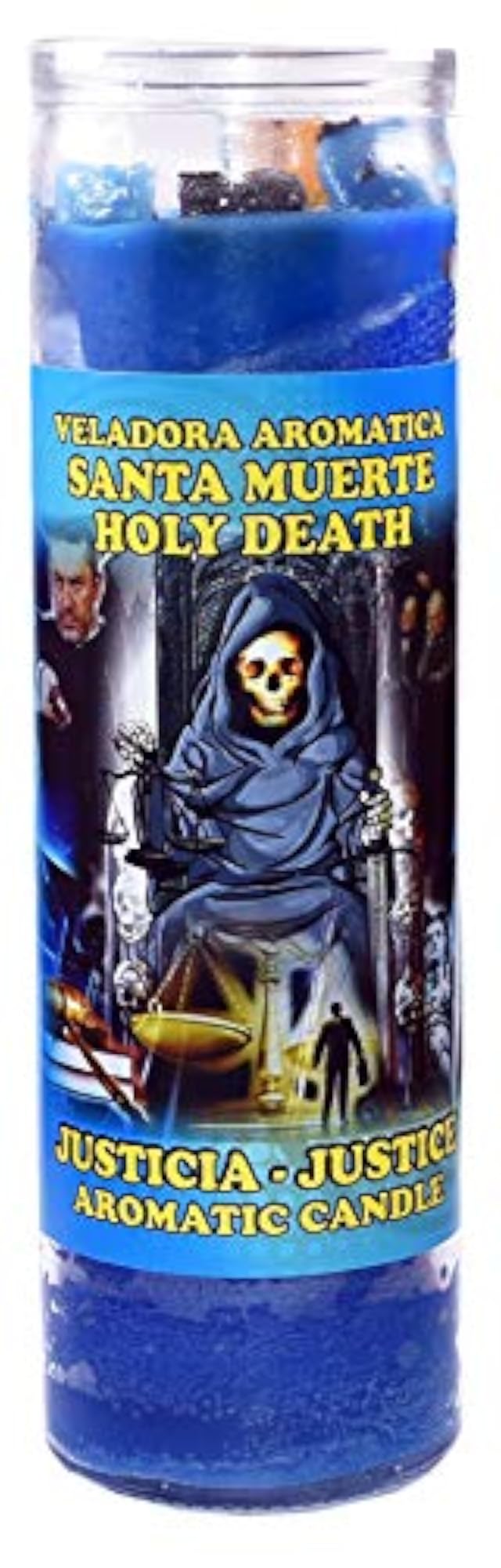 1 Piece Candles Cocktail, VELADORA HOLY Death Justice